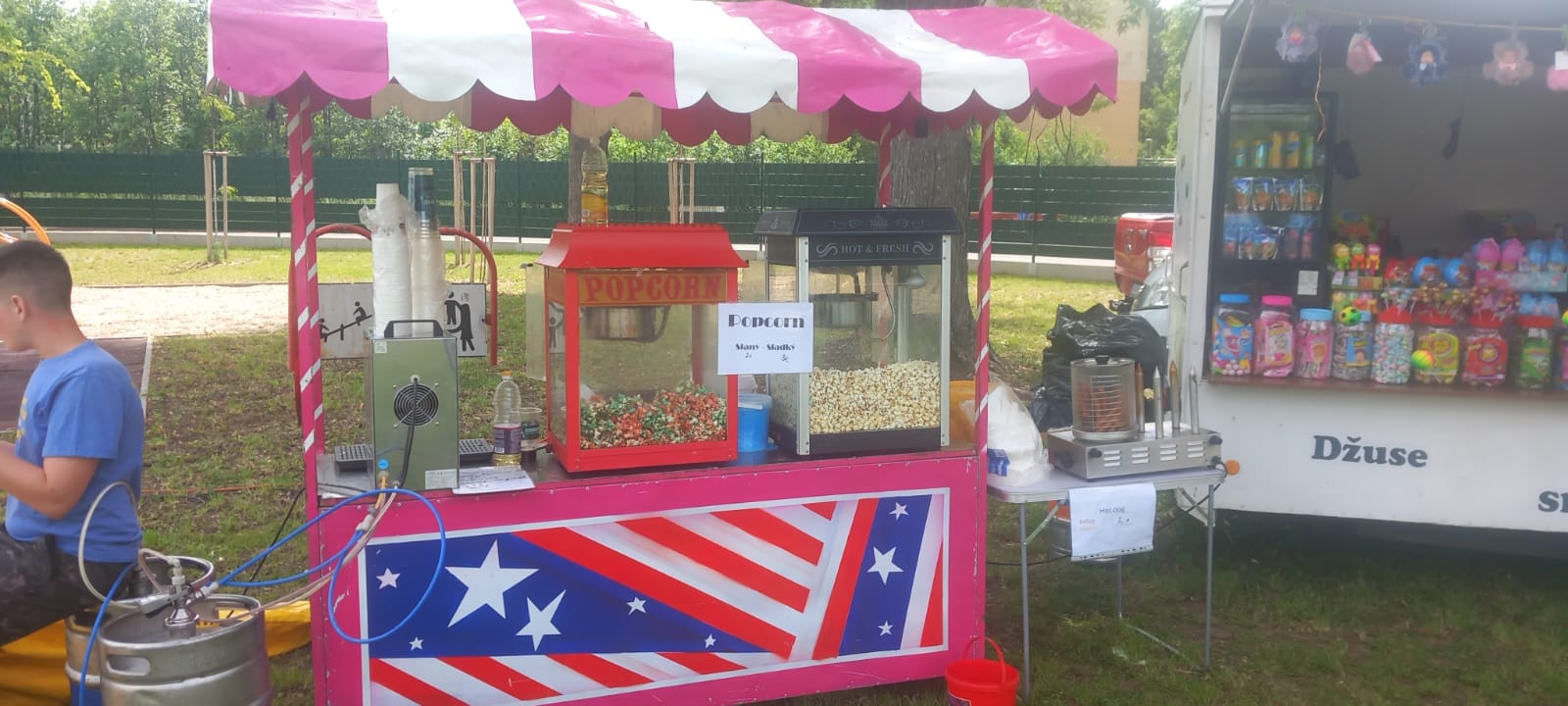 Popcorn stánok